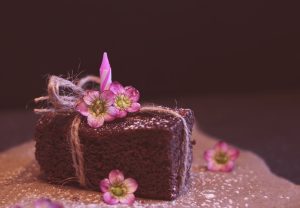 brownie, cakes, greeting card