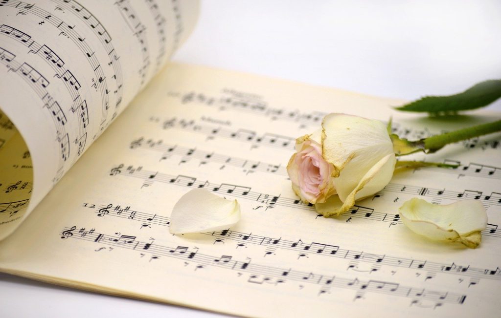 happy mothers day, music, sheet music
