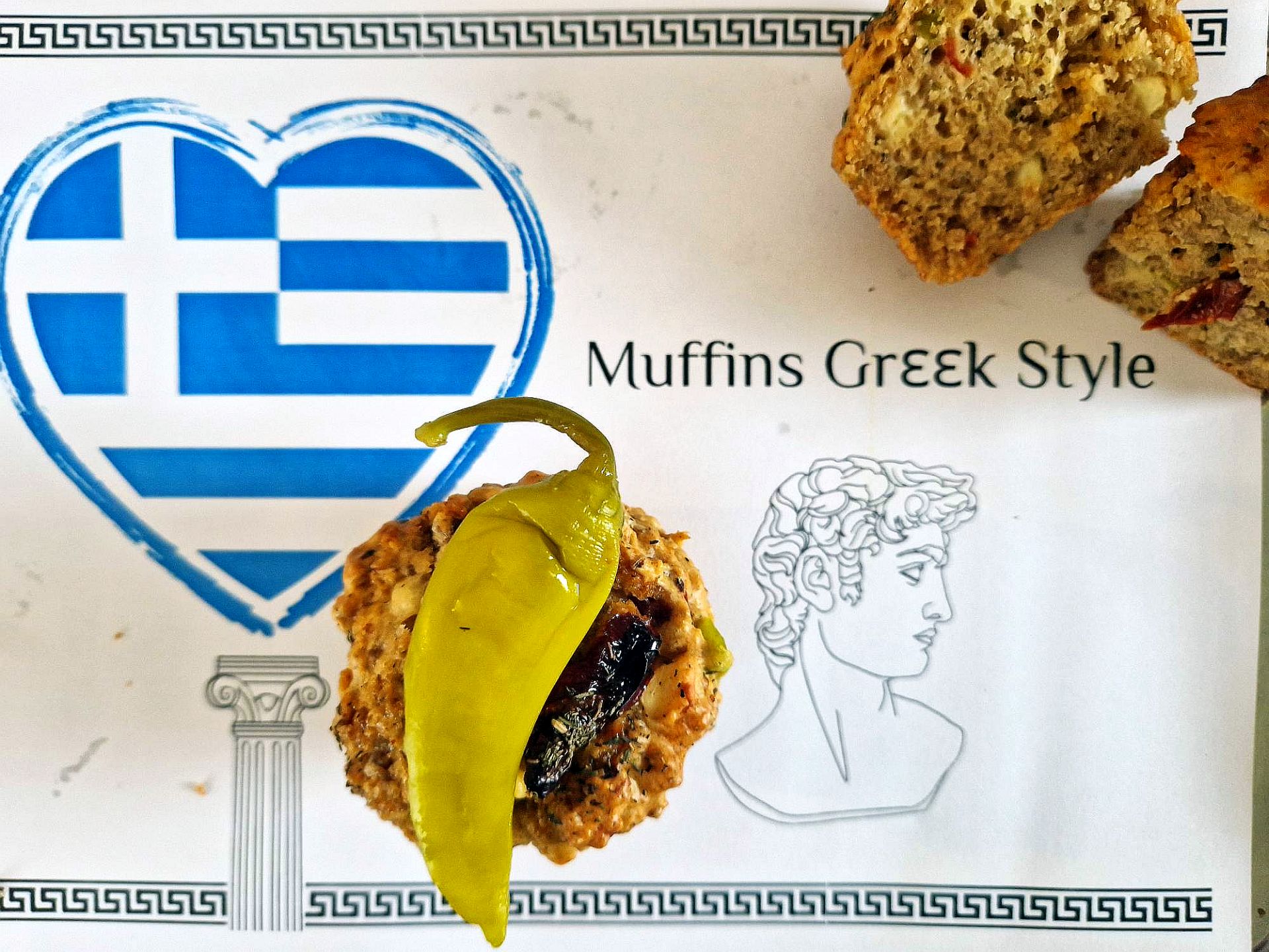 Mehr über den Artikel erfahren Muffins Greek Style