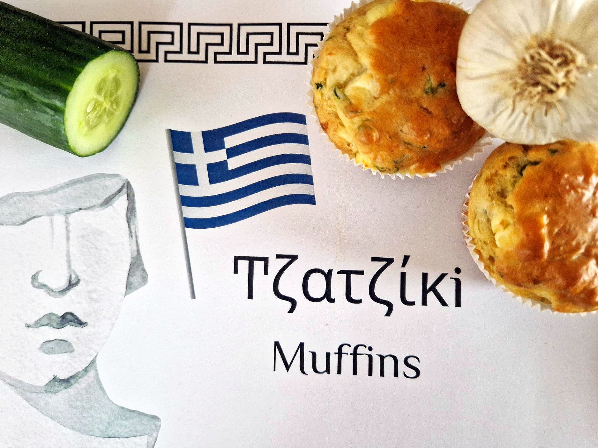 Mehr über den Artikel erfahren Tzatziki-Muffins (vegetarisch)