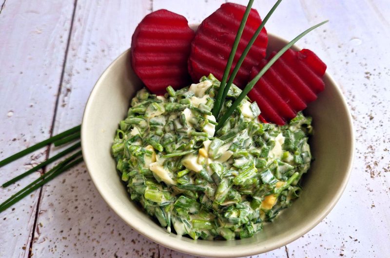 Schnittlauchsalat