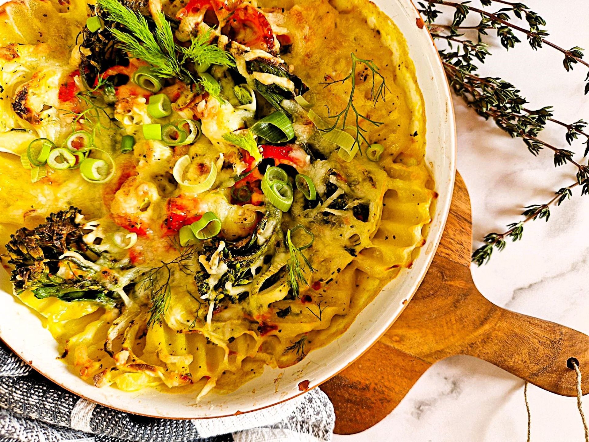 Mehr über den Artikel erfahren Kartoffel-Gemüse-Gratin