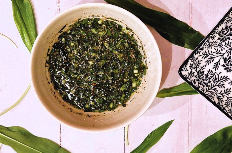 Bärlauch-Vinaigrette