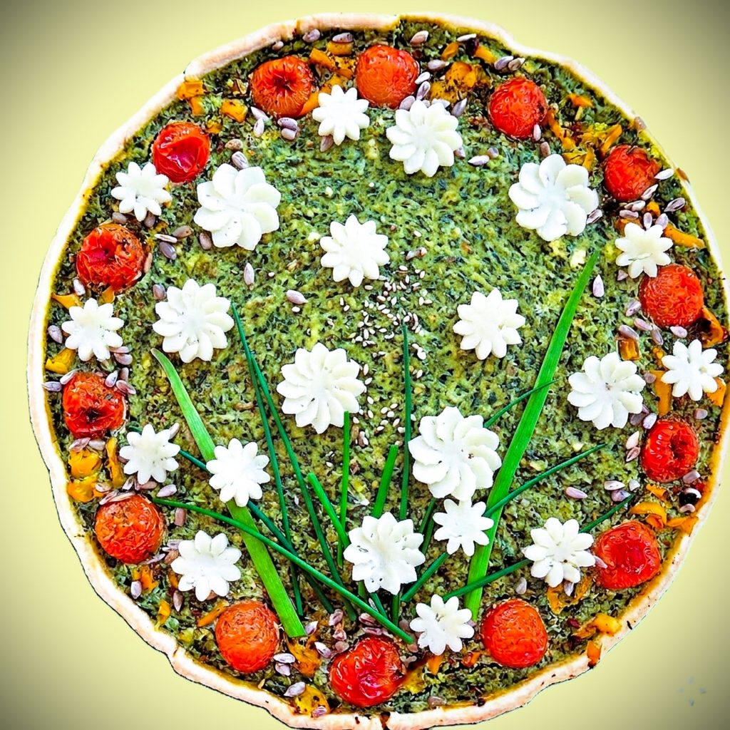Bild Tarte Blüten